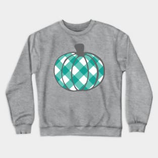 Plaid Pumpkin Crewneck Sweatshirt